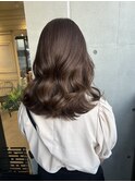 透明感ベージュカラー　20代/30代/ブリーチなし