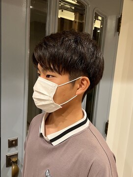アシャドットオム(asha.HOMME) 学生向けマッシュ