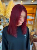 ハーフブリーチ×ワインレッド