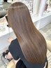 【永久持続】カット＋美髪縮毛矯正＋髪質改善1stepTR　￥19,800