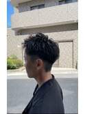 刈り上げスパイキーショート