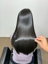 イオエ 西梅田(ioe)&nbsp;ブリーチなしカラー／髪質改善/ミルクティーベージュ/小顔へア