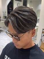 バース 梅田中崎町店(BIRTH)&nbsp;50代40代白髪ぼかしシルバーメッシュバレイヤージュ