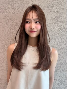 ロンド アンブル 四条烏丸(Lond ambre) 中川智帆/ふんわりミディアム/ダブルカラー/レイヤーカット