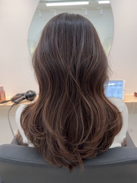 ミディアムヘア/暗めカラー/グランマッシュ/木更津