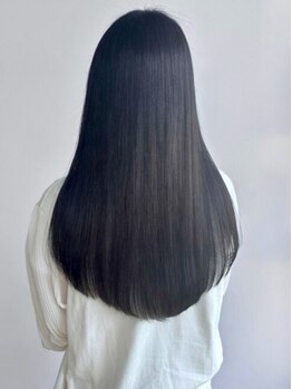 ウェーブ 和合店(wave)の写真/【髪質改善ストレート】柔らかく艶やかな仕上がりに！新生活シーズンに向けて内側から輝く質感を叶えます◎