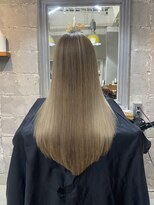 ブルー(BLUE.)&nbsp;ミルクティーベージュ☆NAMI