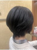 小顔補正立体ショートカット