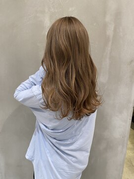 ウールトウキョウ 渋谷(wool TOKYO) やわらかミルクティーブロンド[渋谷/髪質改善/ブリーチ/渋谷駅]