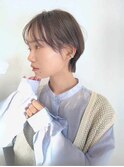 ショートカット×ひし形ショートボブ×前髪あり20代30代40代 a