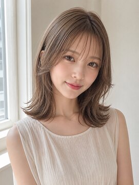 エフ アヴェダ 木の葉モール橋本(F AVEDA) シースルーバングミディ