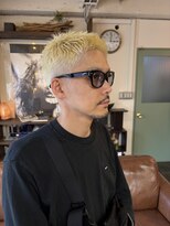 コレット ヘアー 大通(Colette hair) -カノン-スパイキーショート×ブロンドカラー