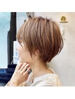 ビュートヨナカ(VIEW TOYONAKA)&nbsp;《30代40代50代/丸み・くびれショート/ベージュ/簡単セット》