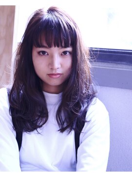 ヘア アンドメイク キヨシ(Hair and Make kiyoshi) kiyoshi/ナチュラル ＊大人可愛いオン眉パールラベンダー＊