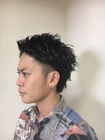 アッベリーレ(A'bbellire) 七三分けカジュアルスタイル