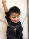 ツーブロック ベリーショート
