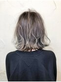 【151e　戸塚】*切りっぱなしボブ+バレイヤージュ*