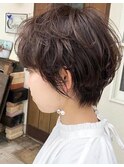 ふんわり質感パーマ