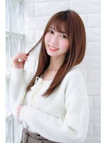 アルバ ヘアリゾート(ALBA)&nbsp;【ALBA千葉将大】フレンチグレージュストレート【三鷹】