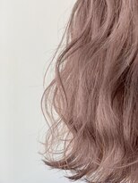 ジーナ 博多(Zina)&nbsp;ホワイトアッシュエアリーミディ/黒髪ショートパーマ