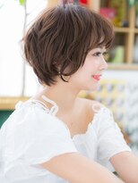 カバーヘア イヴ 戸頭店(COVER HAIR EVE)&nbsp;★ショコラベージュニュアンスウェーブボブルフ20代30代40代★7