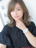アグ ヘアー サンド 小倉守恒店(Agu hair sand)&nbsp;セミウェットな「ゆるくびれ」ヘア