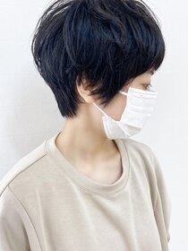 モリオ フロム ロンドン 成増店 【morio成増／ムラマツ】大人かわいい　小顔　黒髪　ショート