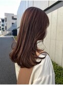 ＊ブリーチなしこっくりブラウン暖色系チョコレートブラウン