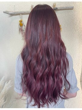 リブレ ジュネス 郡山堤下店(Libre jeunesse) pink gradation color