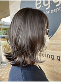 切りっぱなしレイヤーボブ