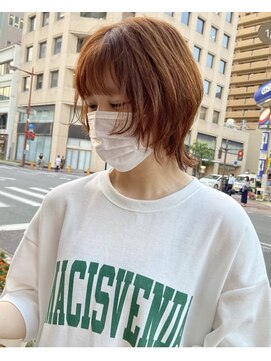 ボアップ 新居浜店(boappu) #ウルフカット #ウルフヘア #ショートヘア