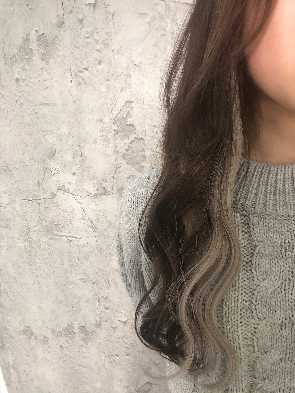 20代30代☆シールエクステ☆インナーエクステ☆インナーグレー