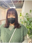 春のミディアムスタイル
