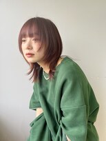 ユーフォリア 池袋東口駅前店(Euphoria) 【Mizuki指名で叶う♪】ナチュラルなミディアムウルフ : )