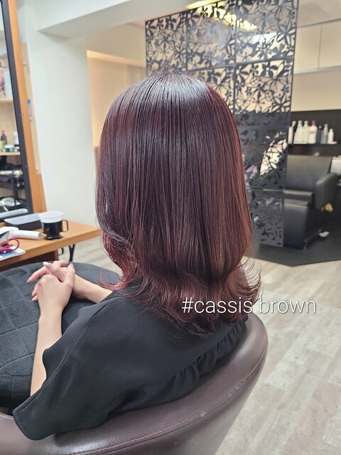 Cassis Brown x Inner Color 