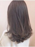 美髪☆大人かわいいこなれミディ×ネビージュ