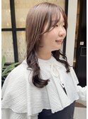 顔まわりカットで印象が変わります◎磯崎