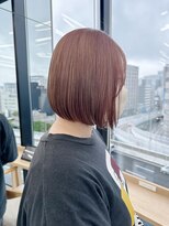 ビューナゴヤ 名駅(VIEW NAGOYA)&nbsp;魅力倍増カールシアーカラーショートヘアダークアッシュ