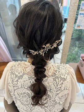 ヘアメイク マリア 福岡天神西通り(hair make MARIA) ゆるふわあみおろし
