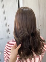 シュシュバイジャガラ 千葉駅北口店(chou chou byJAGARA)&nbsp;艶々オリーブベージュ［chouchou千葉・千葉駅］