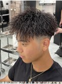 アップバングショート