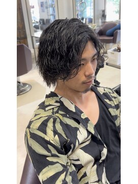 ノーム バイ アウラ(norm. by aura) サーフカール メンズパーマ 波巻きパーマ