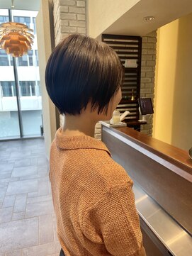 エルサフィロ ヨドヤバシ(el zafiro yodoyabashi) コンパクトショート　グレージュカラー