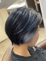 ヴィサージュジョイン(VISAGE join) ショートボブ×ハイライトカラー