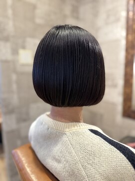ヘアサロン アプリ(hair salon APPLI) 大人気!切りっぱなしミニボブ☆