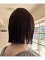 トーナイアティル(TONAI atil) アゴ下3cmの前下がりボブ!カラーはアッシュブラウン