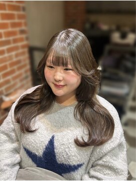 シェノン 梅田(CHAINON) レイヤーカット/顔周りレイヤー/垢抜けカット/韓国くびれヘア