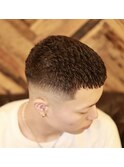 クロップアイロンパーマ