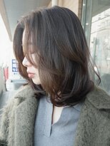 ボコカ(bococa)&nbsp;【macana指名】ミディアムレイヤーカットオリーブ 登戸