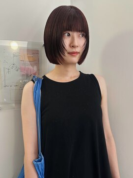 ユー(yew) 切りっぱなしボブ/コンパクトボブ/ミニボブ/
